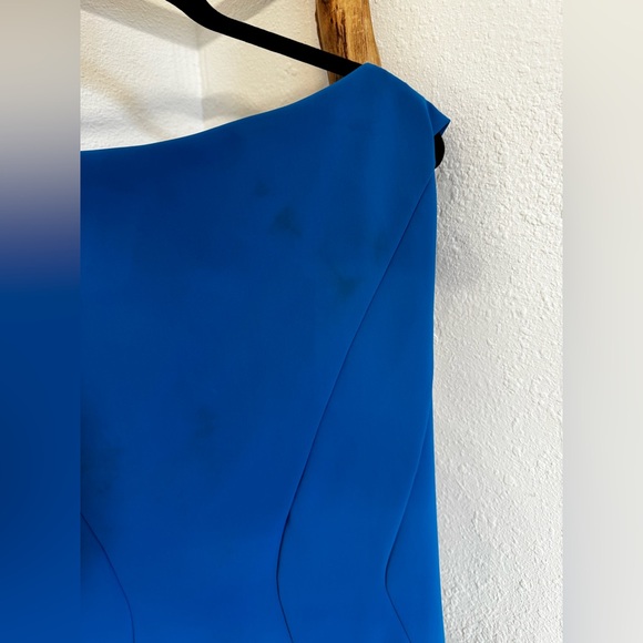 La Petite Robe di Chiara Boni Cobalt Maeli Gown Maxi Dress in Size Medium - Picture 12 of 13